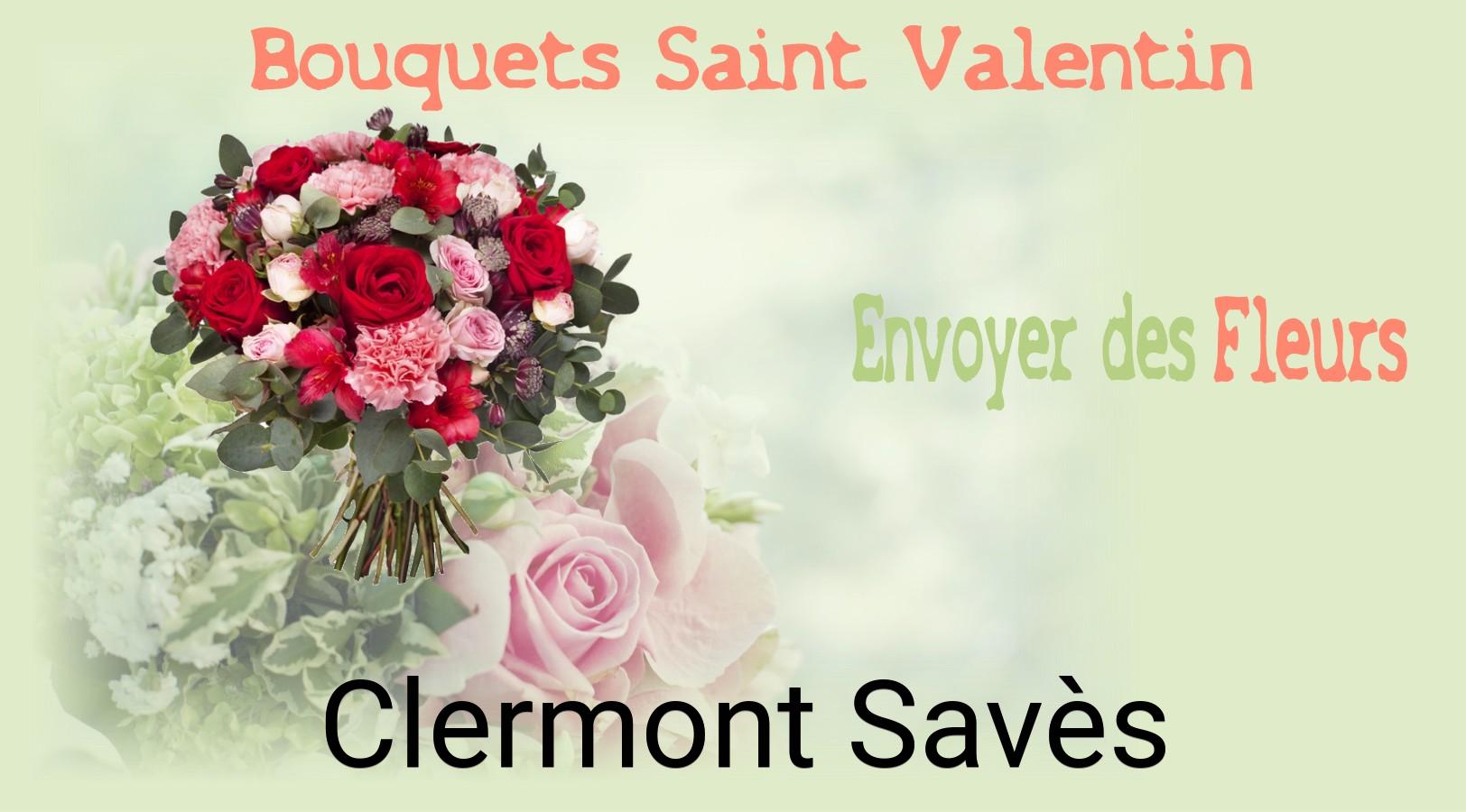 Roses de Saint-Valentin livrées à Clermont-Savès